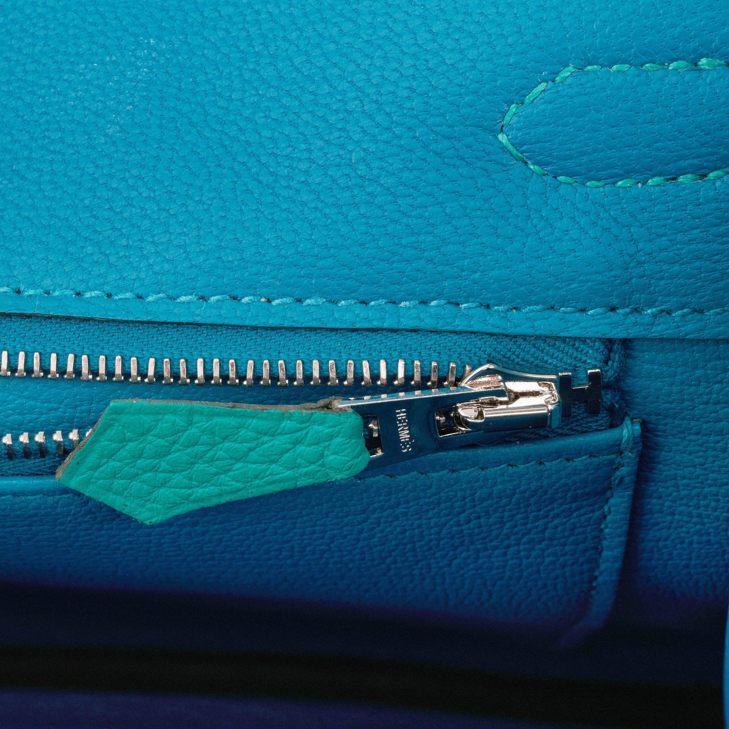 Hermes Birkin 25 Vert Verone Verso Togo Palladium Hardware