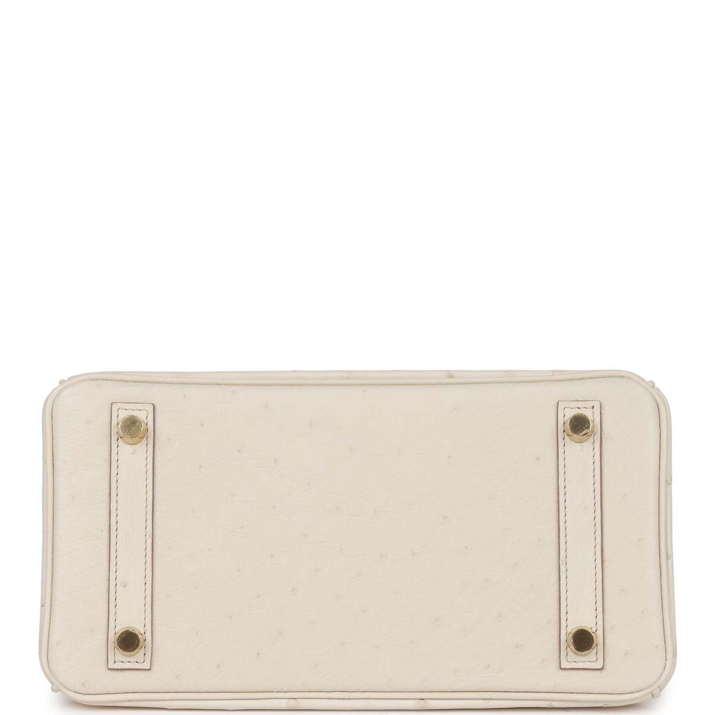 Hermes Birkin 25 Beton Ostrich Gold Hardware