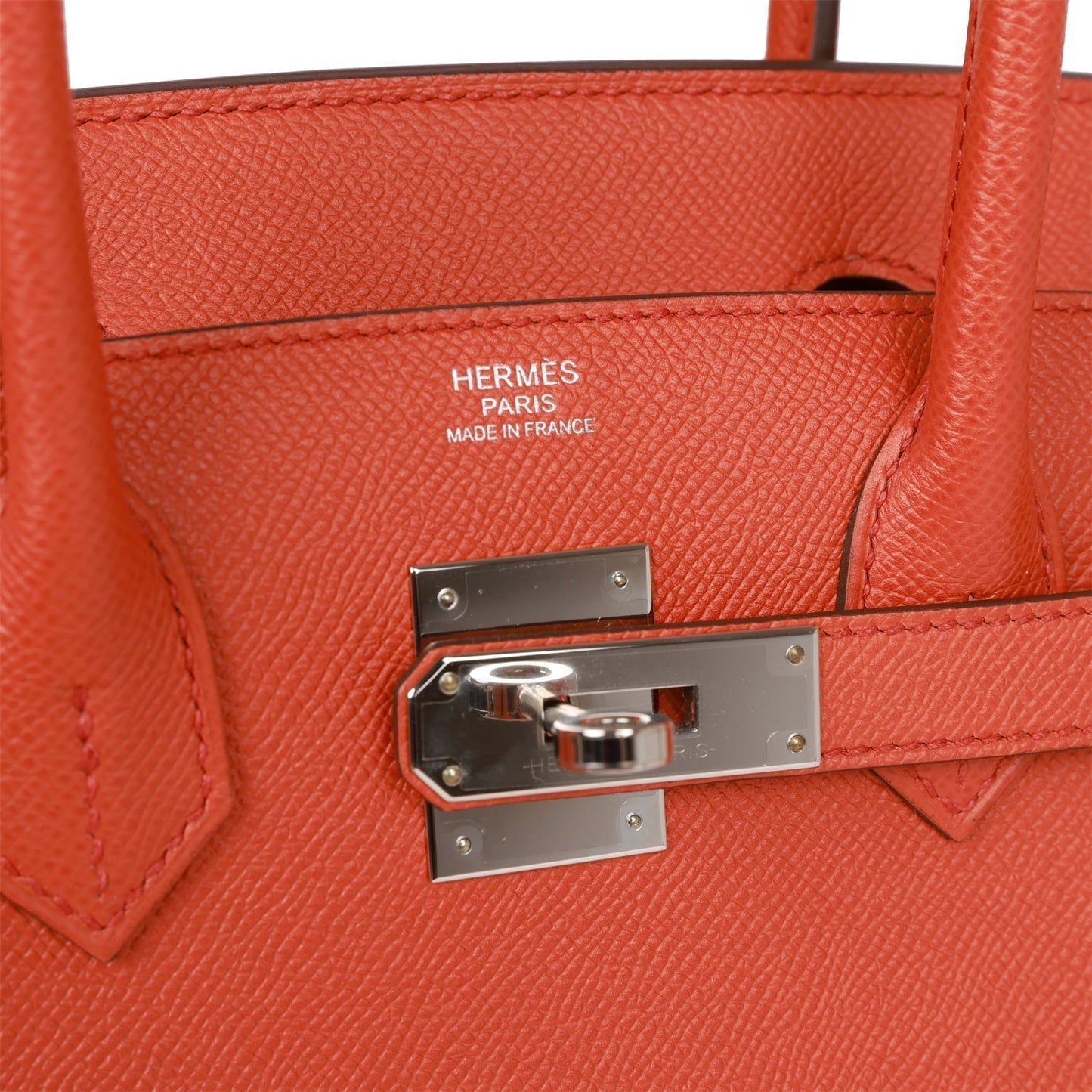 Hermes Birkin 30 Sellier Terre Battue Epsom Palladium Hardware
