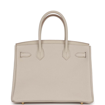 Hermes Birkin 30 Beton Togo and Swift Gold Hardware