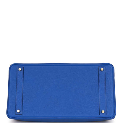 Hermes Birkin 40 Bleu Royal Togo Gold Hardware