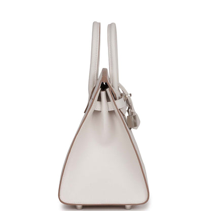 Hermes Birkin 25 Sellier Gris Pale Epsom Palladium Hardware