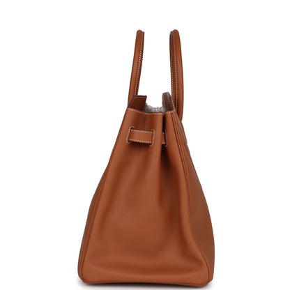 Hermes Birkin 35 Shadow Gold Swift Palladium Hardware