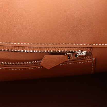 Hermes Birkin 35 Shadow Gold Swift Palladium Hardware