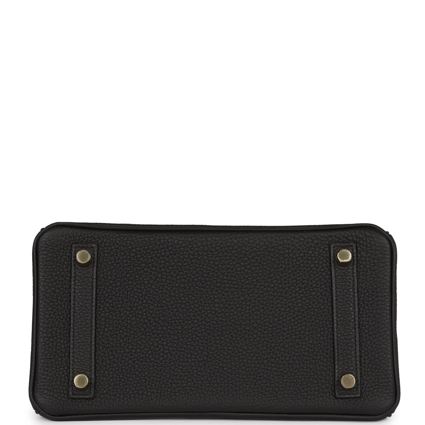 Hermes Birkin 25 Black Matte Alligator and Togo Touch Gold Hardware