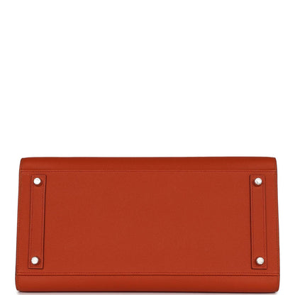 Hermes Birkin 35 Sellier Rainbow Epsom Palladium Hardware