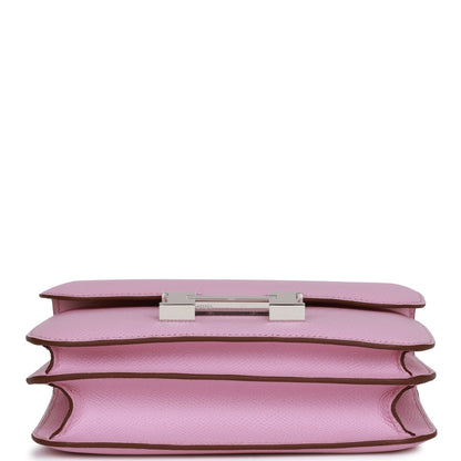 Hermes Constance 18 Mauve Sylvestre Epsom Palladium Hardware