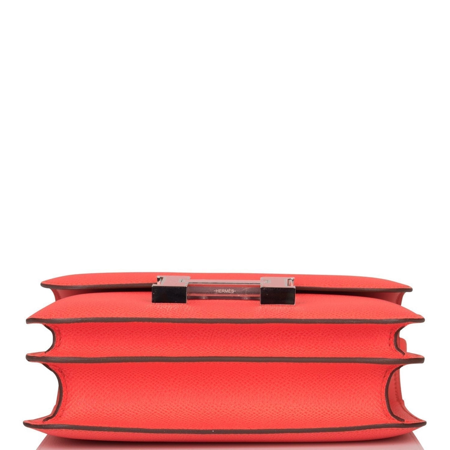 Hermes Constance 18 Rose Texas Epsom Palladium Hardware