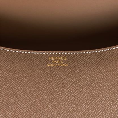 Hermes Constance 1-24 Etoupe Epsom Gold Hardware