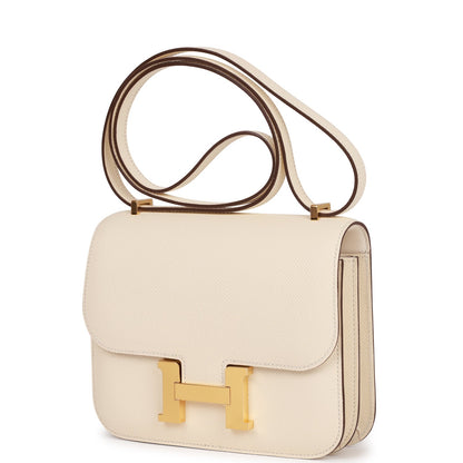 Hermes Constance 18 Nata Epsom Gold Hardware