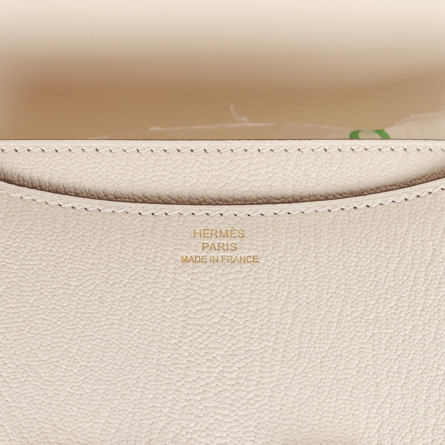 Hermes Constance 18 Nata Chevre Mysore Gold Hardware