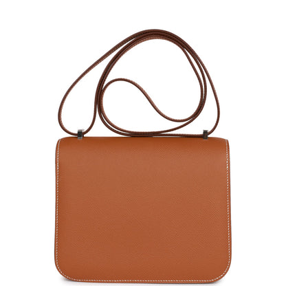 Hermes Constance 18 Gold Epsom Palladium Hardware
