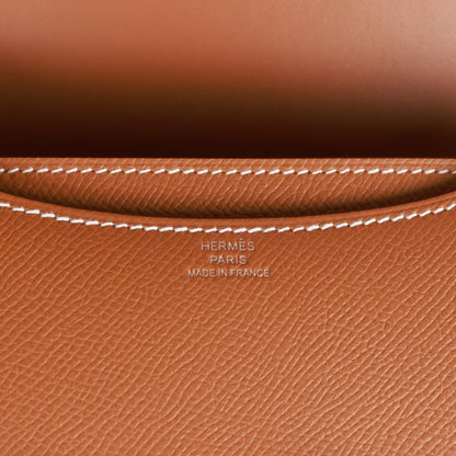 Hermes Constance 18 Gold Epsom Palladium Hardware