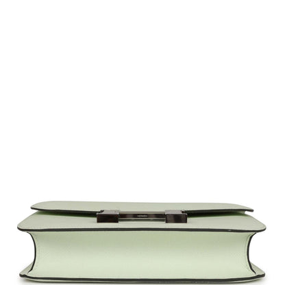 Hermes Constance 1-24 Vert Fizz Epsom Palladium Hardware