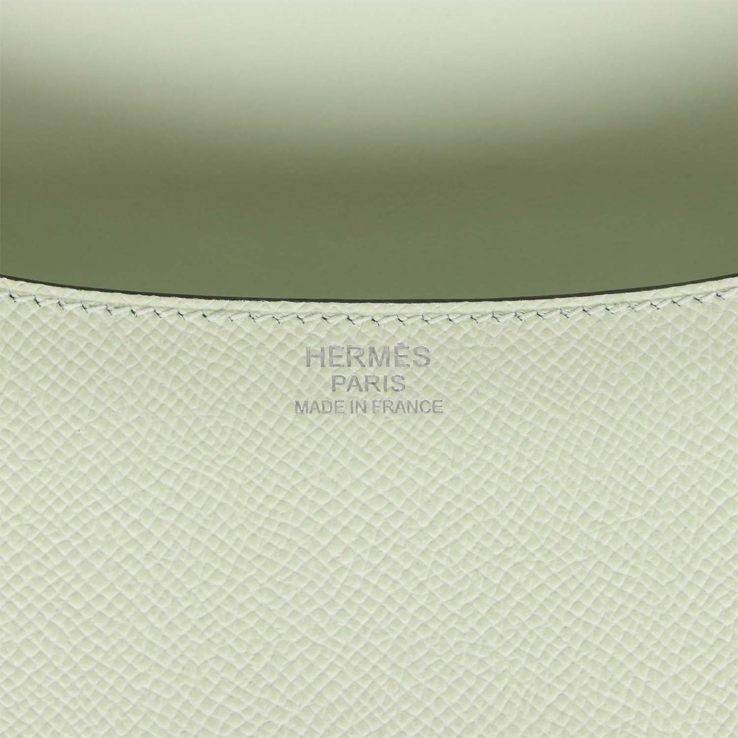 Hermes Constance 1-24 Vert Fizz Epsom Palladium Hardware
