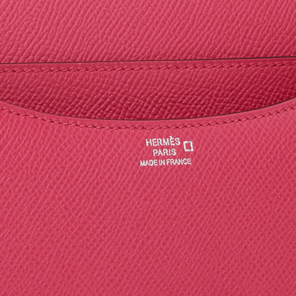 Hermes Constance 18 Rose Mexico Epsom and Alligator Palladium Hardware