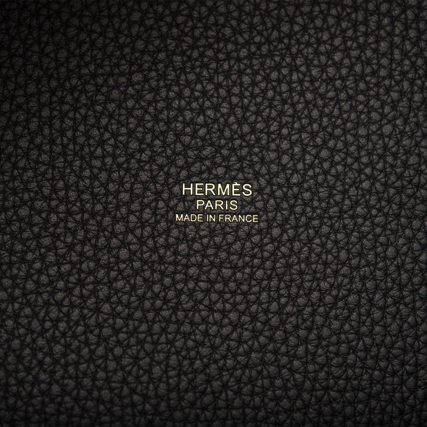 Hermes Black Clemence Picotin Lock 18cm Gold Hardware