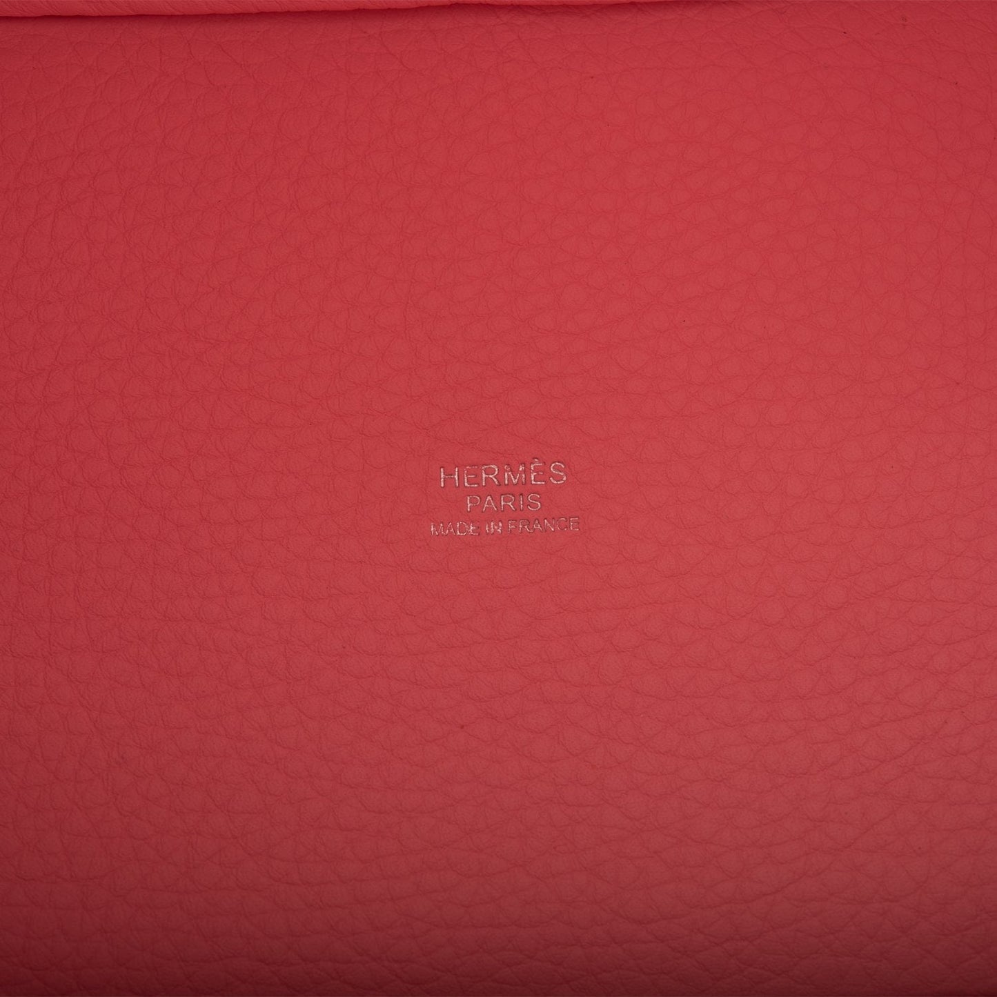 Hermes Rose Sakura Clemence Picotin Lock 18cm Palladium Hardware