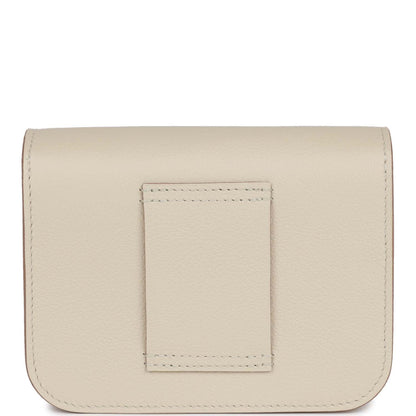 Hermes Constance Slim Wallet Beton Evercolor Gold Hardware