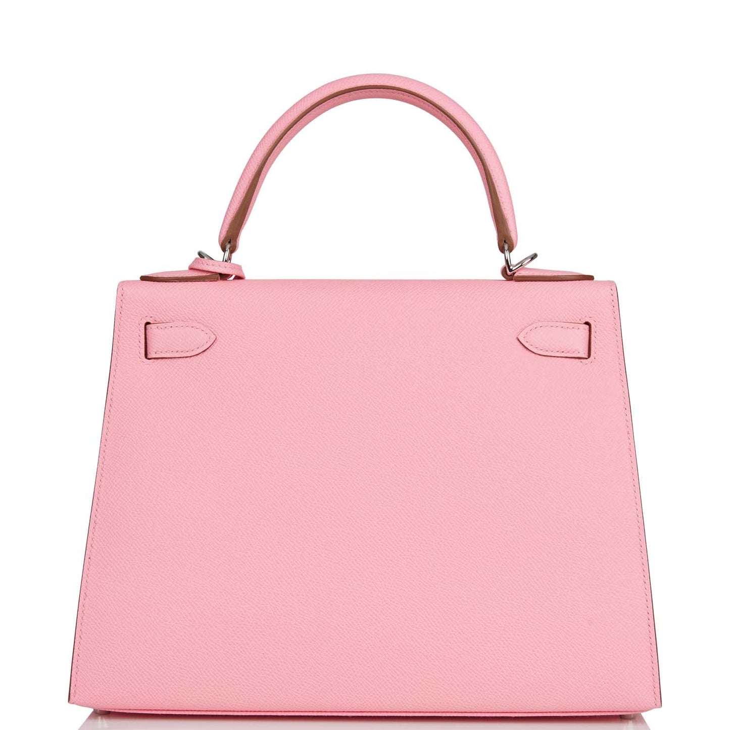 Hermes Kelly 28 Sellier Rose Confetti Epsom Palladium Hardware