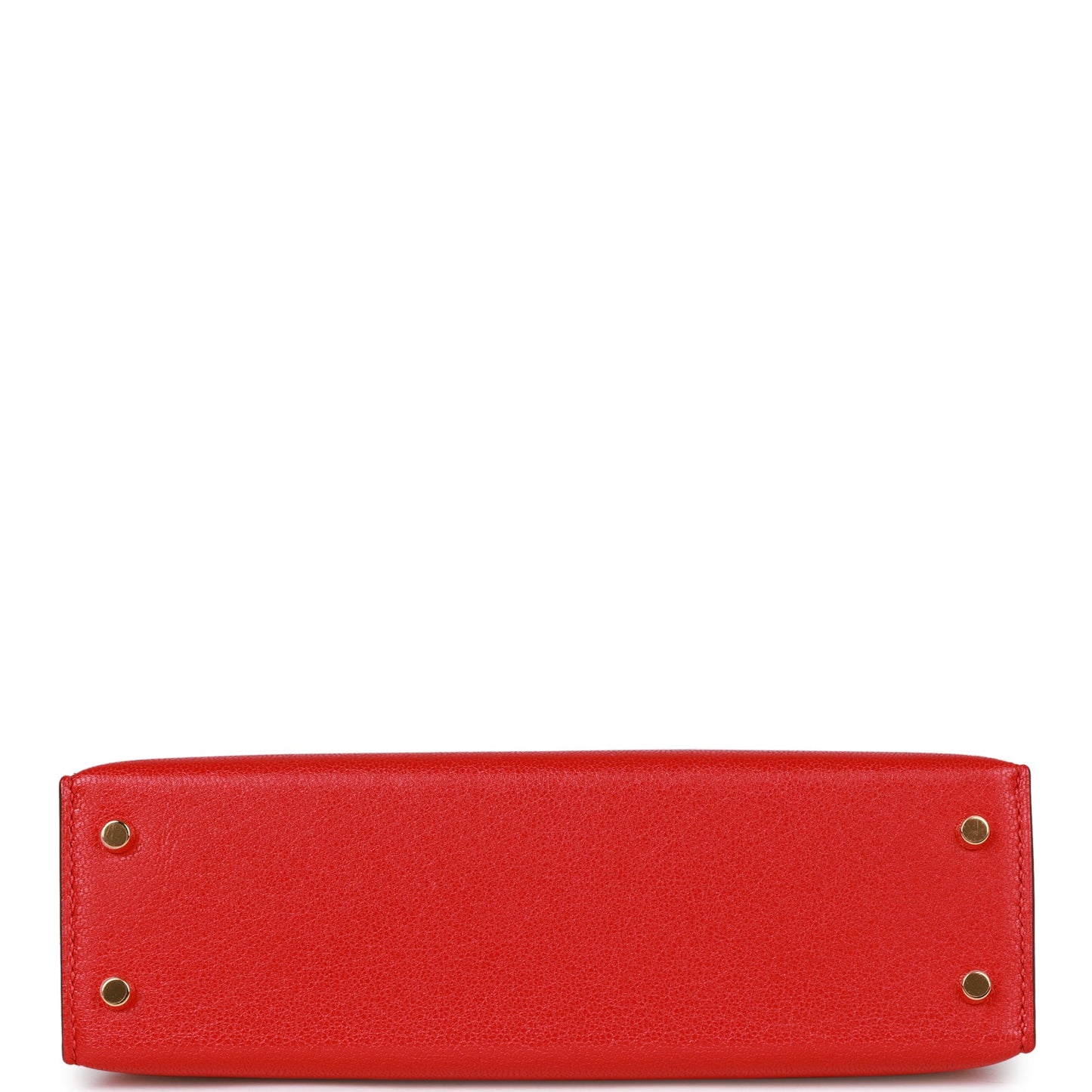 Hermes Kelly 20 Sellier Rouge de Coeur Chevre Gold Hardware