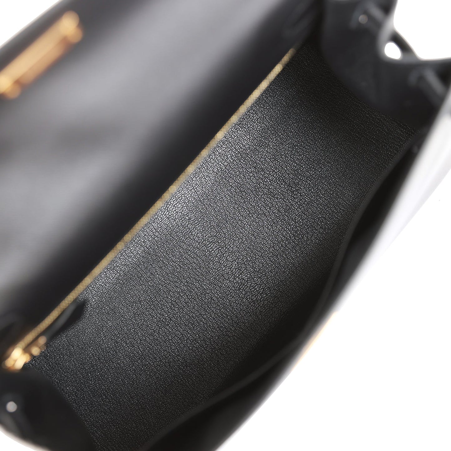 Hermes Kelly 28 Sellier Black Madame Gold Hardware
