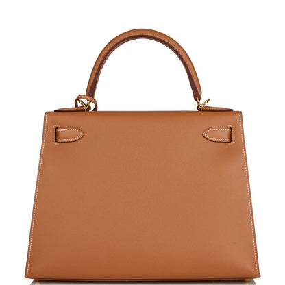 Hermes Kelly 28 Sellier Gold Madame Gold Hardware