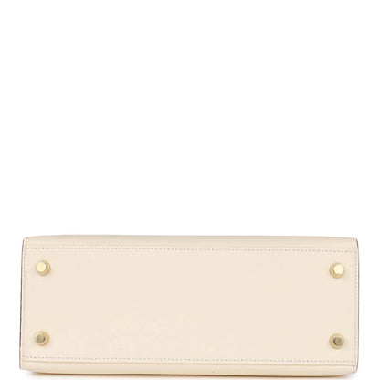 Hermes Kelly 25 ellier Nata Epsom Gold Hardware