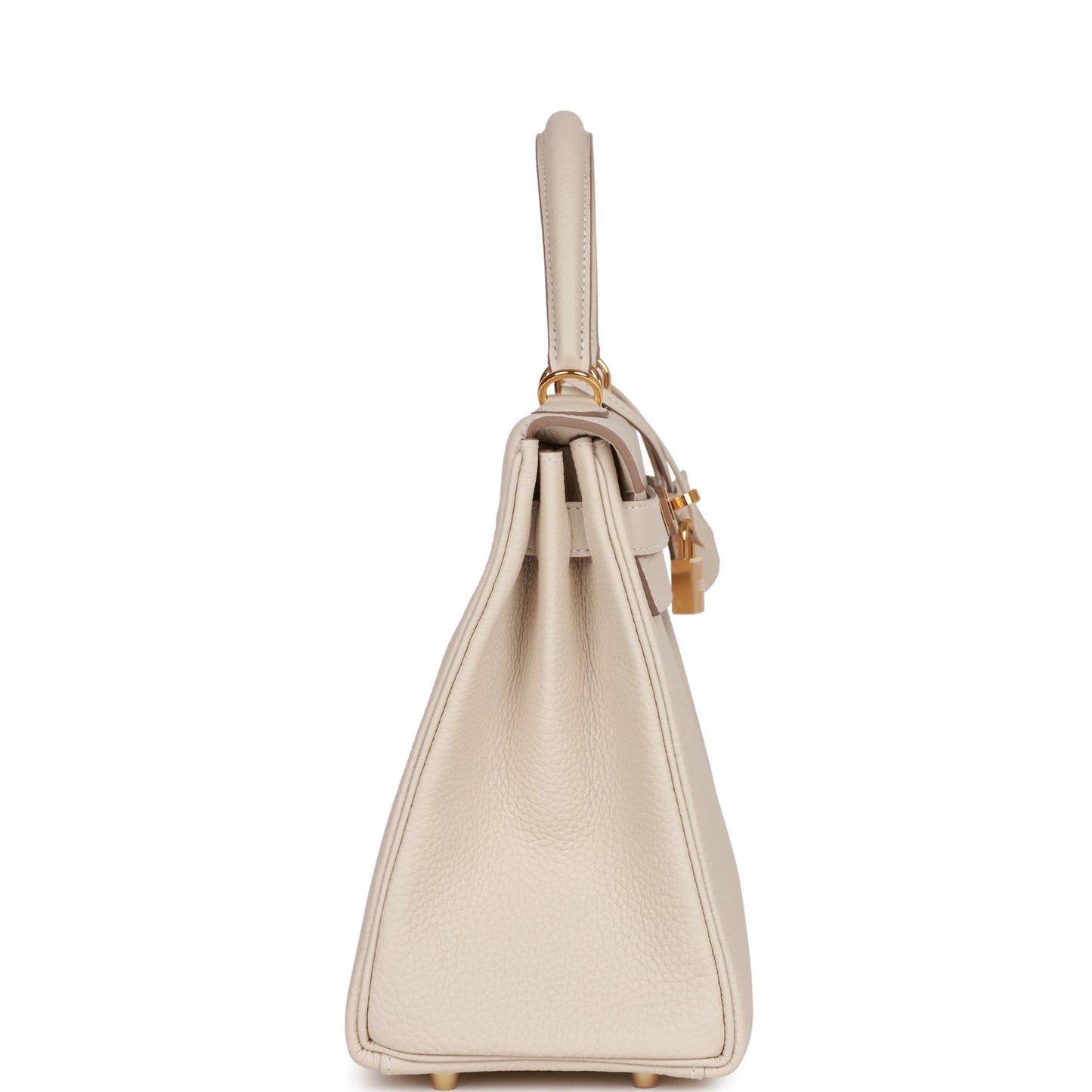 Hermes Kelly 28 Retourne Craie Togo Gold Hardware