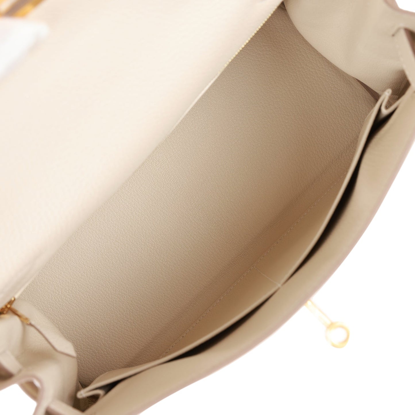 Hermes Kelly 28 Retourne Craie Togo Gold Hardware