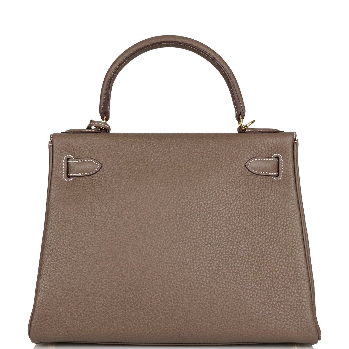 Hermes Kelly 28 Retourne Etoupe Clemence Gold Hardware
