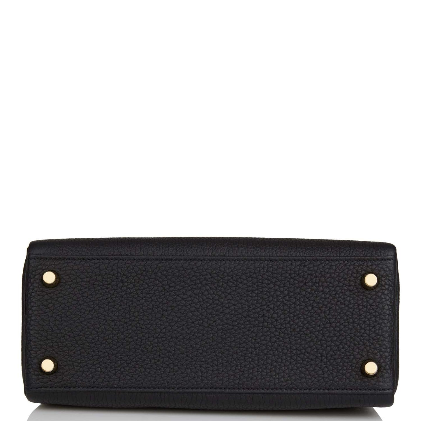 Hermes Kelly 25 Retourne Black Togo Gold Hardware