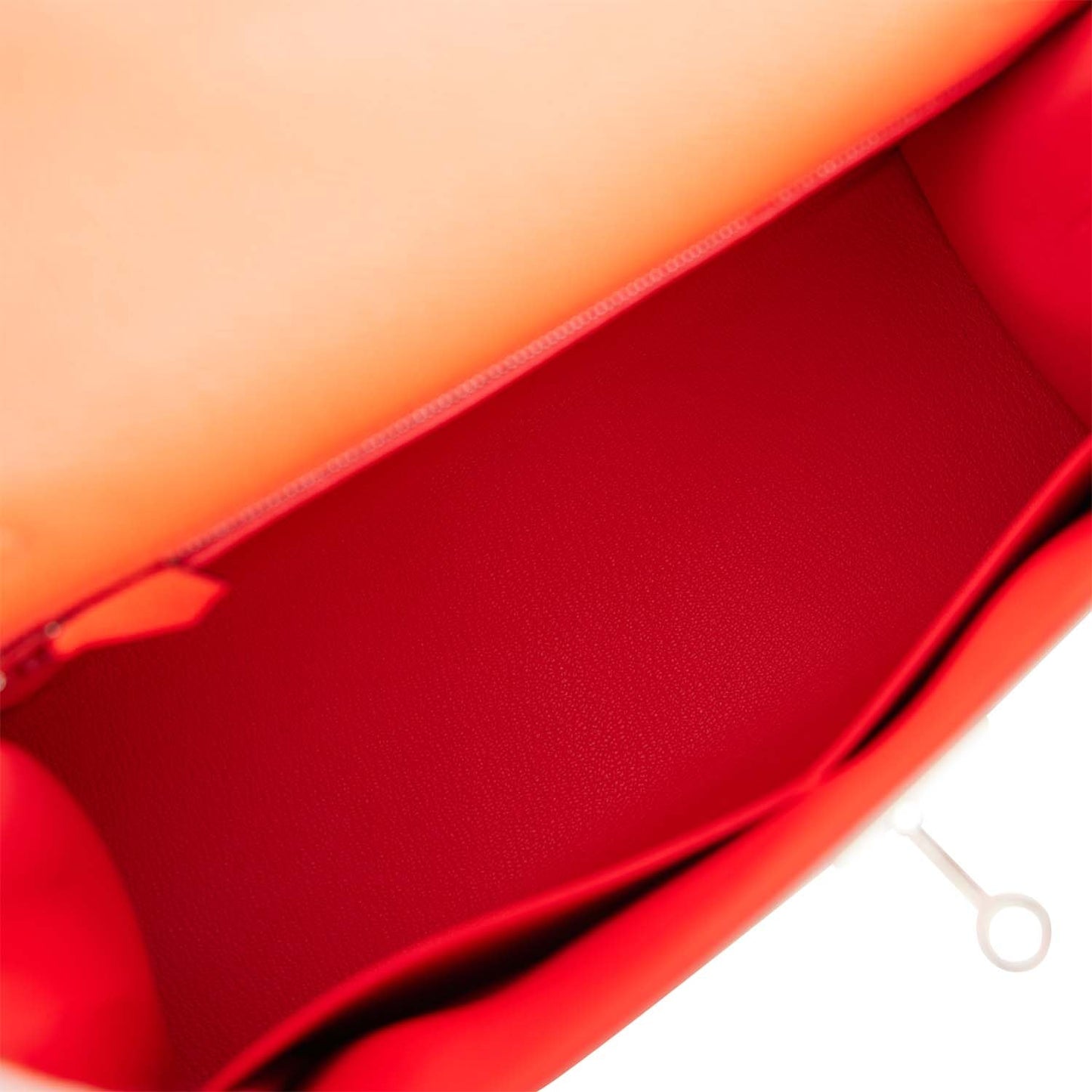 Hermes Kelly 28 Sellier Rose Texas Epsom Palladium Hardware