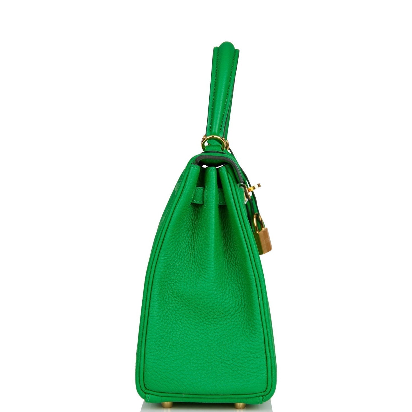 Hermes Kelly 25 Retourne Bambou Togo Gold Hardware