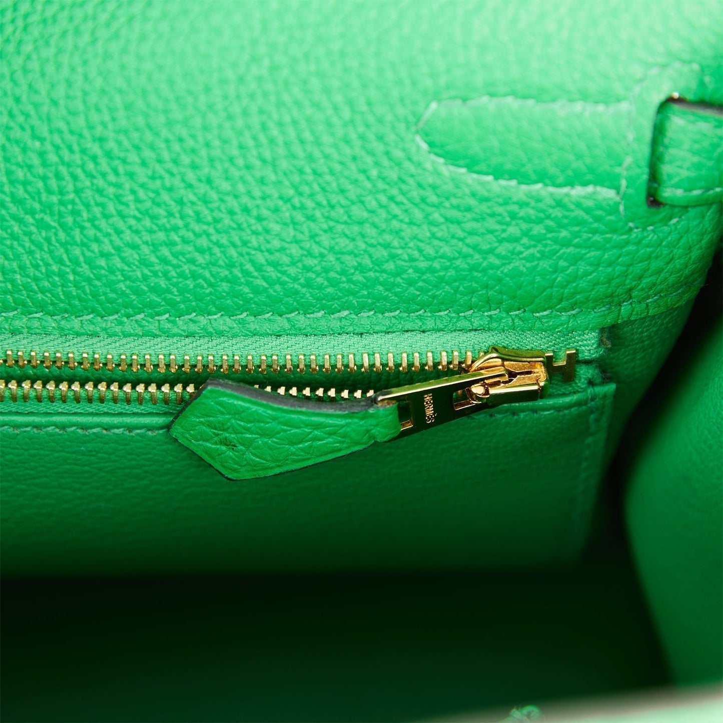 Hermes Kelly 25 Retourne Bambou Togo Gold Hardware