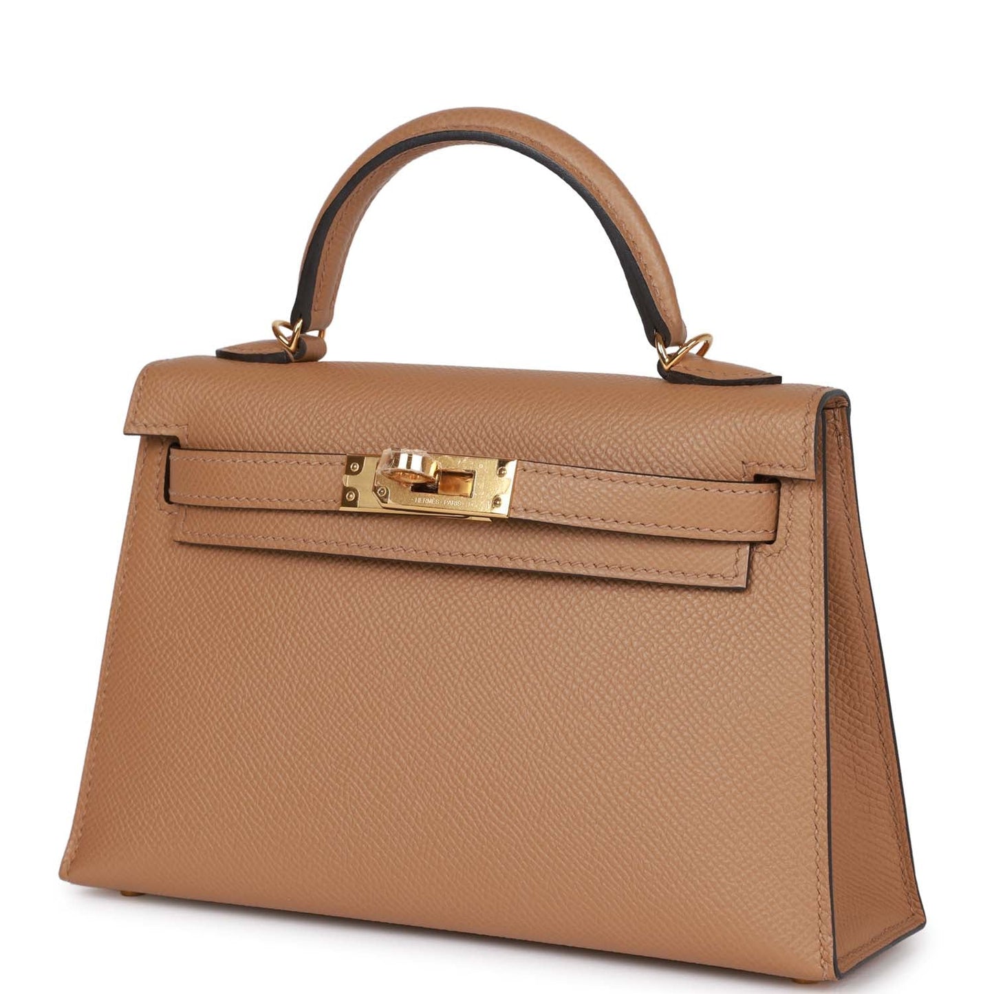 Hermes Kelly 20 Sellier Chai Epsom Gold Hardware for