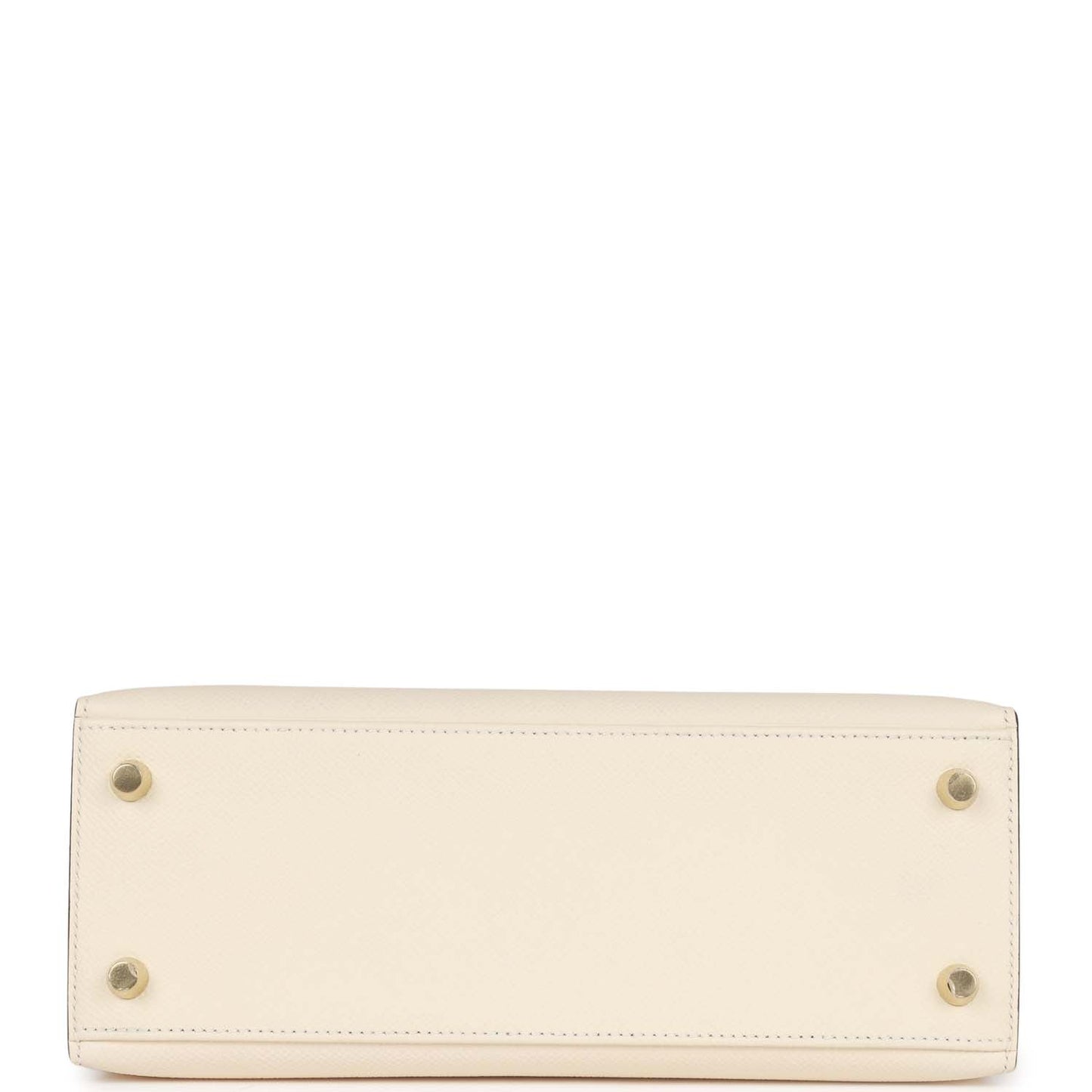Hermes Kelly 25 Sellier Nata Epsom Gold Hardware