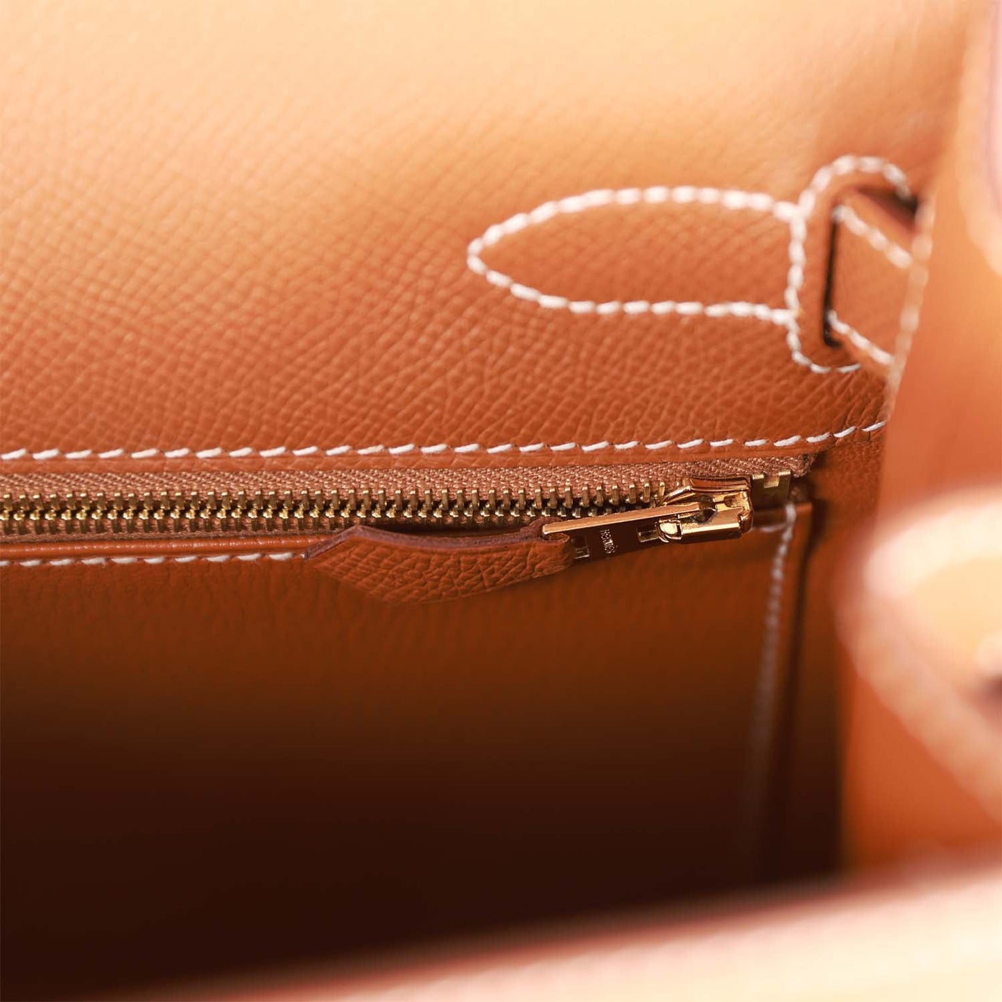 Hermes Kelly 32 Sellier Gold Epsom Gold Hardware
