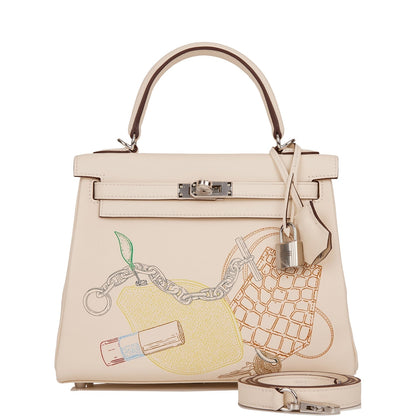Hermes Kelly 25 Retourne In & Out Nata Swift Palladium Hardware