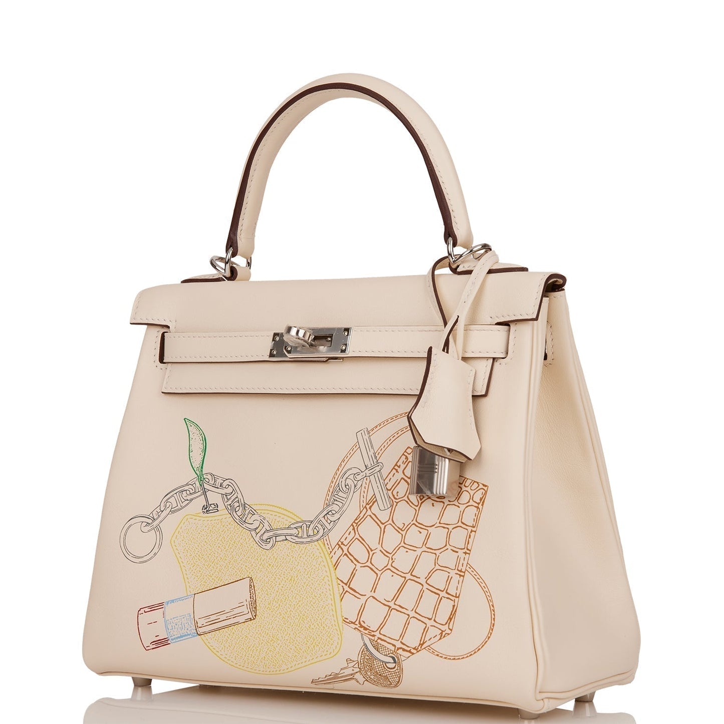Hermes Kelly 25 Retourne In & Out Nata Swift Palladium Hardware