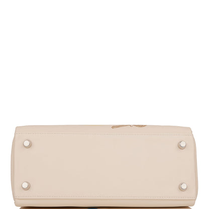 Hermes Kelly 25 Retourne In & Out Nata Swift Palladium Hardware