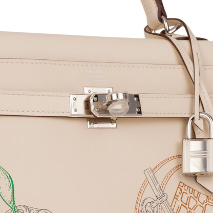 Hermes Kelly 25 Retourne In & Out Nata Swift Palladium Hardware