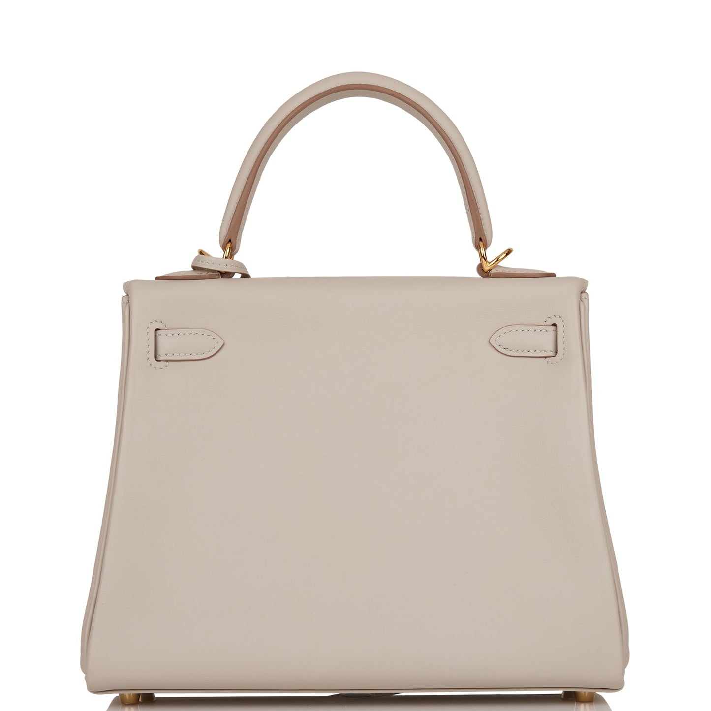 Hermes Kelly 25 Retourne Gris Perle Swift Gold Hardware
