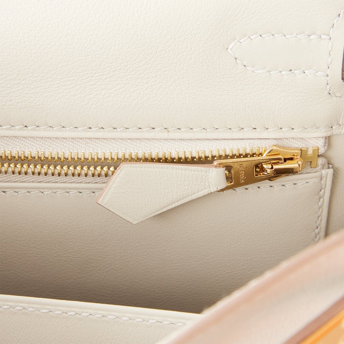 Hermes Kelly 25 Retourne Gris Perle Swift Gold Hardware