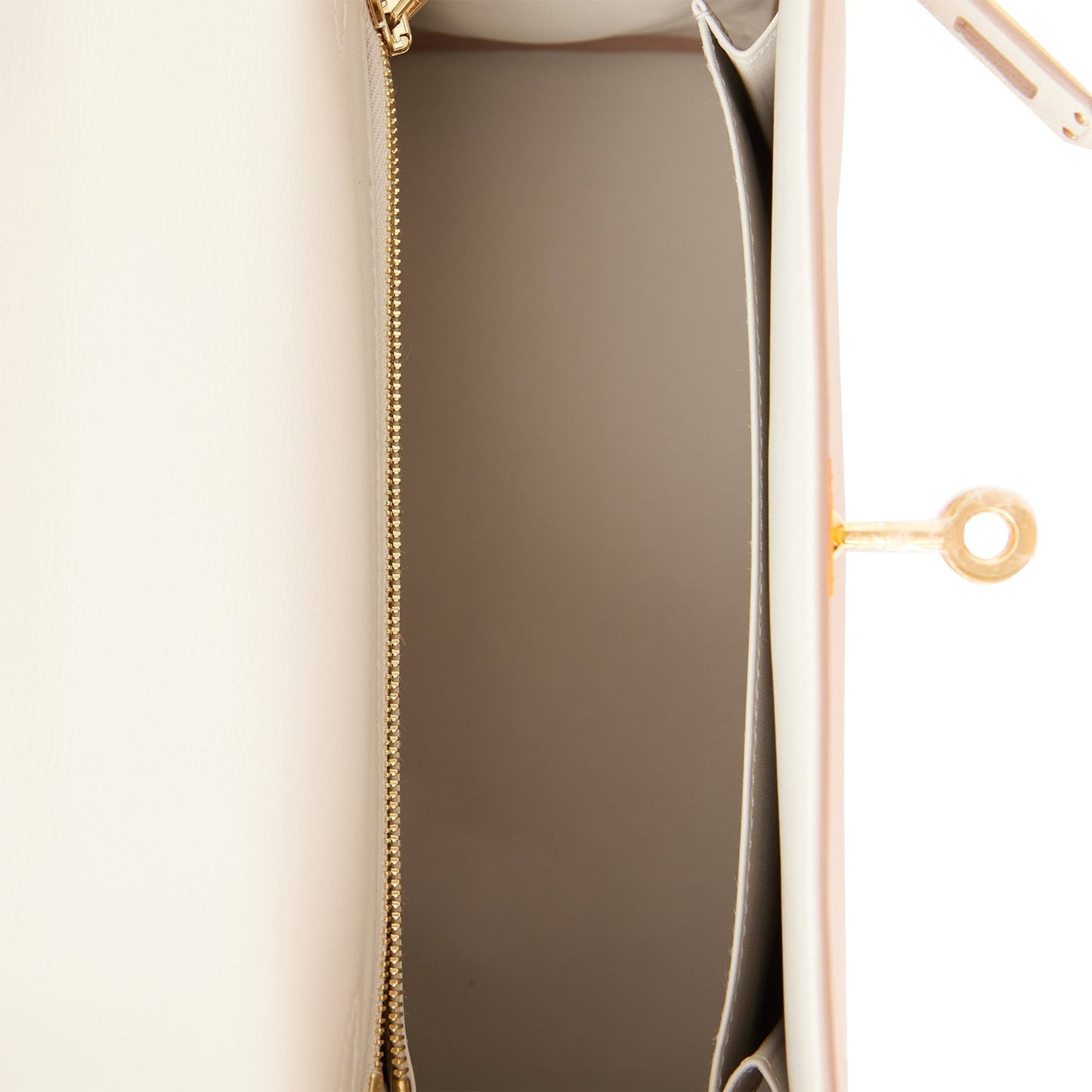 Hermes Kelly 25 Retourne Gris Perle Swift Gold Hardware