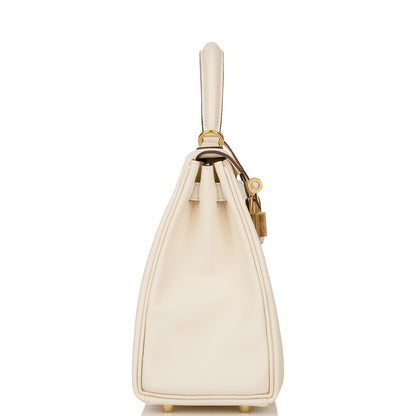 Hermes Kelly 25 Retourne Nata Swift Gold Hardware