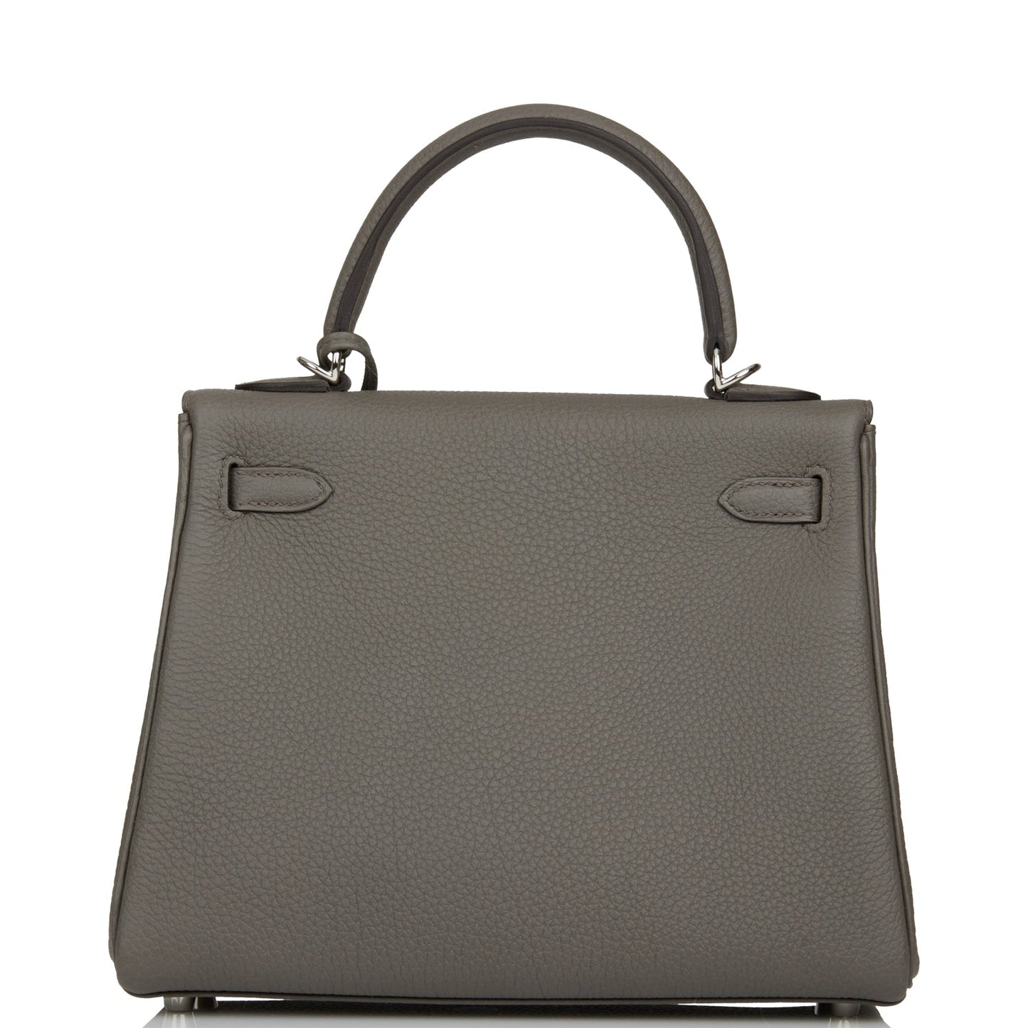 Hermes Kelly 25 Retourne Etain Togo Palladium Hardware
