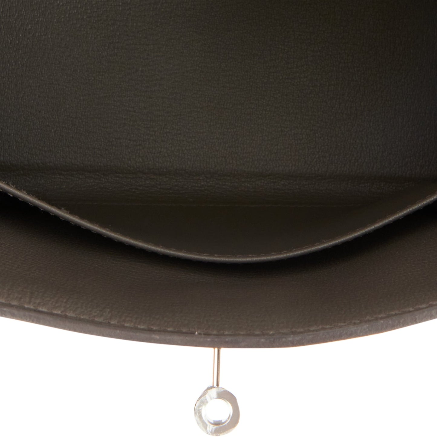Hermes Kelly 25 Retourne Etain Togo Palladium Hardware