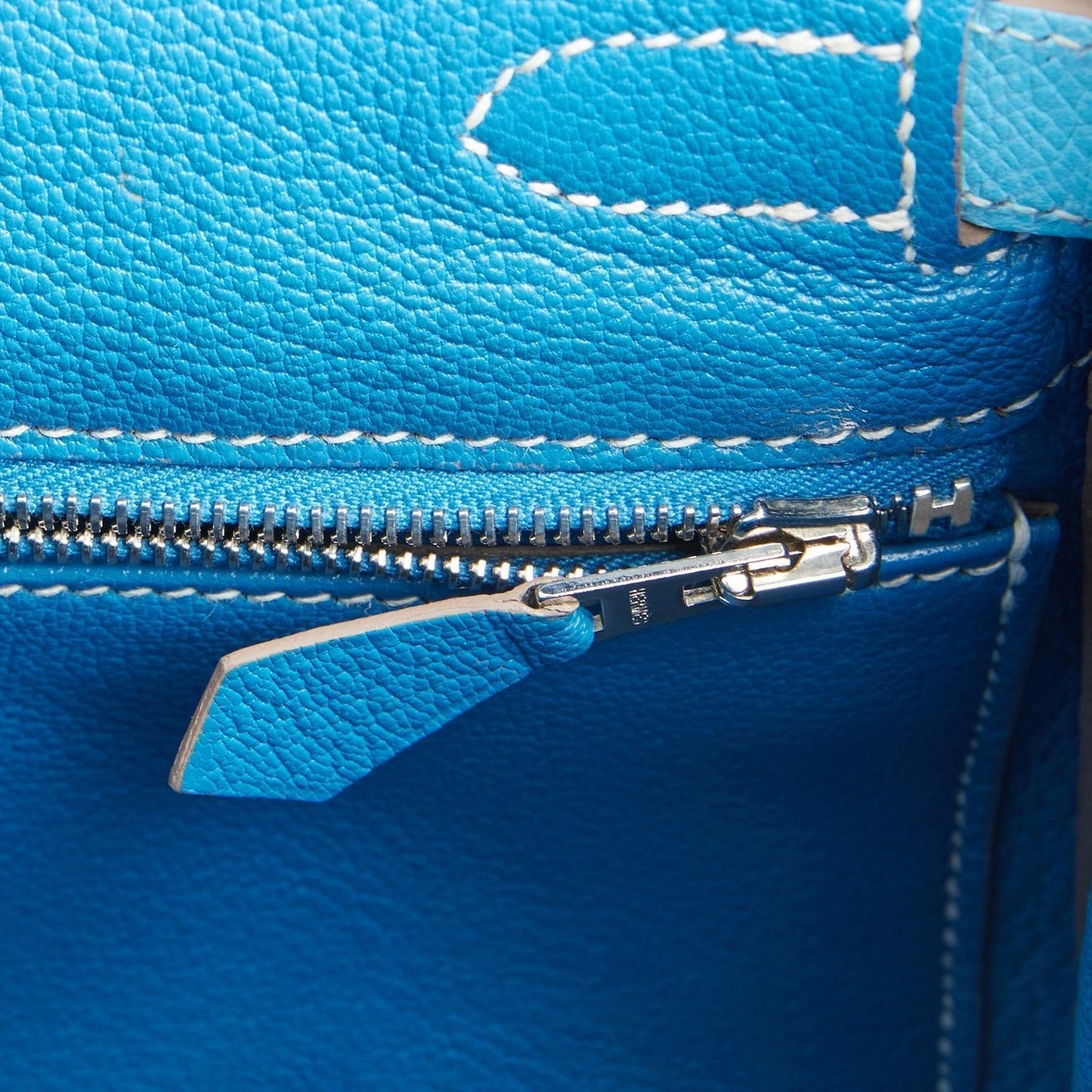 Hermes Kelly 28 Retourne Celeste Candy Epsom Palladium Hardware