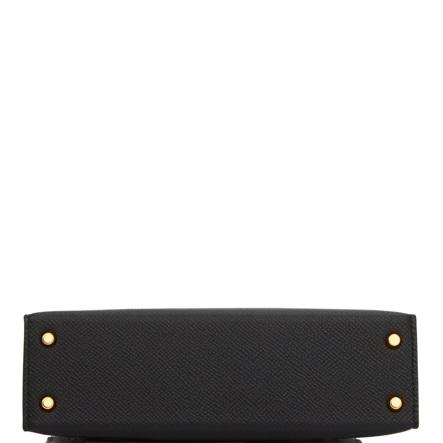 Hermes Kelly 20 Sellier Black Epsom Gold Hardware